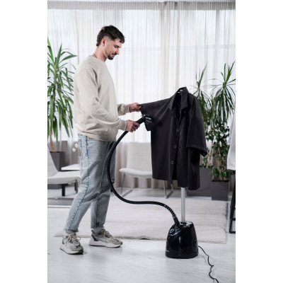 Відпарювач Ardesto вертикальний IR-S14, 1800Вт, 1400мл, вішалка, нерж. сталь, чорний Відпарювач Ardesto вертикальний IR-S14, 1800Вт, 1400мл, вішалка, нерж. сталь, чорний