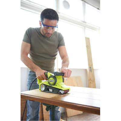 Шлифмашина ленточная Ryobi EBS800 800Вт 76мм 150-320об/мин 3.3кг (5133001148)