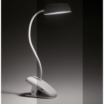 Philips Лампа настільна LED Reading Desk lamp Donutclip, білий