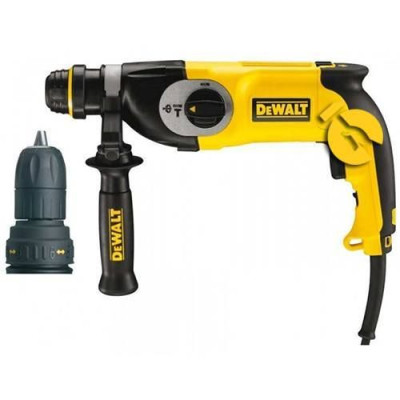 Перфоратор мережевий DeWalt SDS-Plus 900Вт 3.0 Дж 0-5350уд/хв 0-1450об/хв 3 режими кейс 3.1кг Перфоратор мережевий DeWalt SDS-Plus 900Вт 3.0 Дж 0-5350уд/хв 0-1450об/хв 3 режими кейс 3.1кг