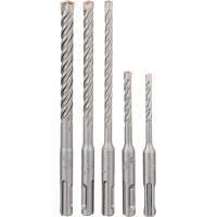 Набір бурів по бетону Bosch Professional SDS-Plus, 5-10мм, кейс 5шт