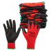 Рукавички робочі Neo Tools поліестер з латексним покриттям, р.8, червоно-чорний 12шт Рукавички робочі Neo Tools поліестер з латексним покриттям, р.8, червоно-чорний 12шт
