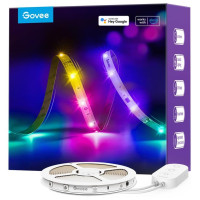Стрічка світлодіодна розумна Govee H618С LED Strip Ligh, 10м, RGBIC, WI-FI/Bluetooth, білий