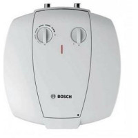 Водонагрівач електр. BOSCH компакт Tronic 2000 T Mini, 15л, 1,5кВт, монтаж під мийкою, мех. кер-ння, B, білий Водонагрівач електр. BOSCH компакт Tronic 2000 T Mini, 15л, 1,5кВт, монтаж під мийкою, мех. кер-ння, B, білий