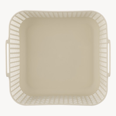 Кошик для зберігання ARDESTO 39x37x34.5см, 34л, пластик PP, бежевий Кошик для зберігання ARDESTO 39x37x34.5см, 34л, пластик PP, бежевий