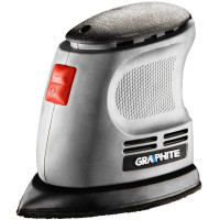 Шліфмашина вібраційна GRAPHITE Delta 105Вт платформа 140х140х97 24000кол/хв 0.87кг Шліфмашина вібраційна GRAPHITE Delta 105Вт платформа 140х140х97 24000кол/хв 0.87кг