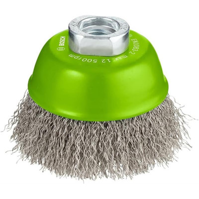 Щітка чашкова Bosch Professional нержавіюча 75мм 0.3мм M14