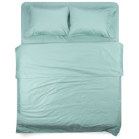 Простирадло на резинці ARDESTO Mix&Match, 160х200+30см, 100% бавовна, сатин, зелений Простирадло на резинці ARDESTO Mix&Match, 160х200+30см, 100% бавовна, сатин, зелений