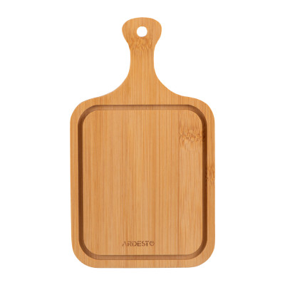 Набір для подачі сиру ARDESTO Midori, 2 предмети, 19х11х0.8см, бамбук, нержавіюча сталь