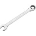 Ключ гайковий Tolsen, комбінований, храповий механізм, 301мм, 24мм, CrV