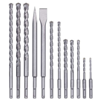 Набір бурів та зубил Einhell KWB SDS+ кейс, 12шт