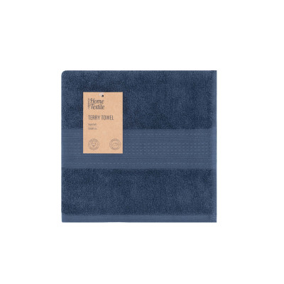 Рушник махровий ARDESTO SuperSoft 50х90см, 100% бавовна, синій Рушник махровий ARDESTO SuperSoft 50х90см, 100% бавовна, синій