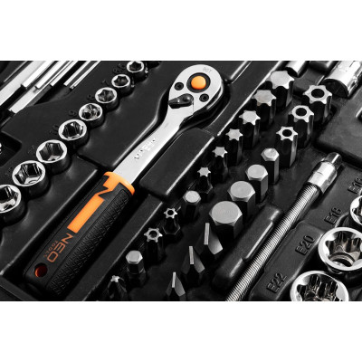 Neo Tools Набір інструментів, 233шт, 1/2 Neo Tools Набір інструментів, 233шт, 1/2