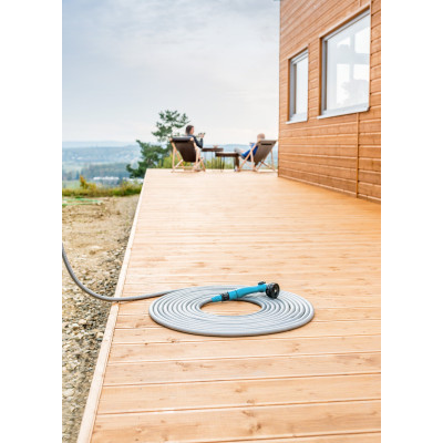 Набір для поливу Cellfast BASIC в комплекті шланг що розтягується 7.5-22.5м зрошувач комплект підключення 1/2-3/4" (19-047) Набір для поливу Cellfast BASIC в комплекті шланг що розтягується 7.5-22.5м зрошувач комплект підключення 1/2-3/4" (19-047)