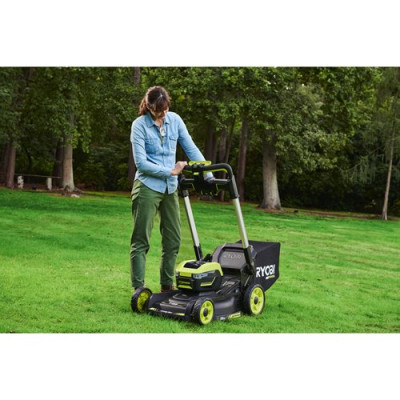Газонокосарка акумуляторна Ryobi RY36LMXSP53A-160 самохідна MAX POWER 36В акб 1х6А·год дека 53см 70л 20-100мм 3в1 LED-фари до 3200м.кв (5133005802)