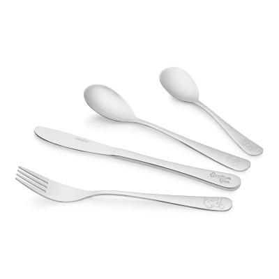 ARDESTO Набір дитячих столових приборів Animals 4 пр., нержавіюча сталь ARDESTO Набір дитячих столових приборів Animals 4 пр., нержавіюча сталь