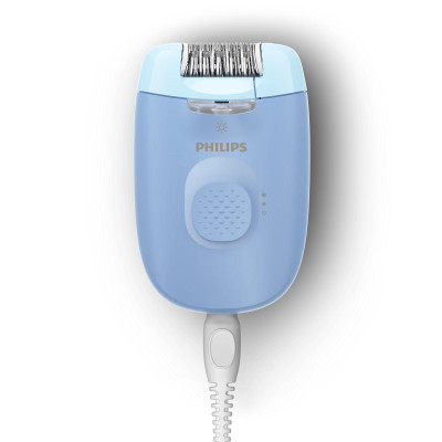 Епілятор Philips Series 2000 дисковий, від мережі, сух., насадок-2, з підсвіткою, блакитний Епілятор Philips Series 2000 дисковий, від мережі, сух., насадок-2, з підсвіткою, блакитний