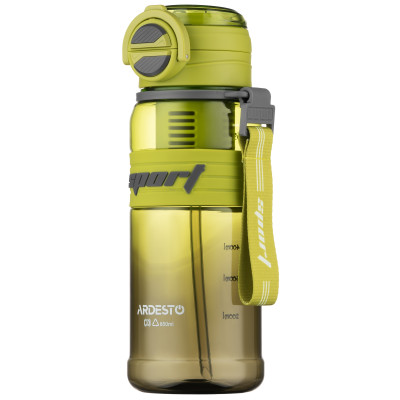 Пляшка для води ARDESTO Urban 850мл, пластик, зелений Пляшка для води ARDESTO Urban 850мл, пластик, зелений