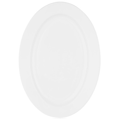 ARDESTO Блюдо овальне Prato, 30х21 см, порцеляна ARDESTO Блюдо овальне Prato, 30х21 см, порцеляна