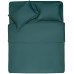Простирадло на резинці ARDESTO Mix&Match Premium, 160х200+30см, 100% бавовна, сатин, зелений