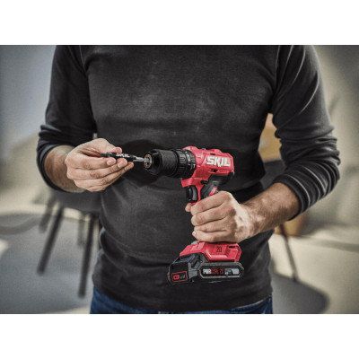 Шурупокрут-дриль ударний акумуляторний SKIL 3021 CA 20В 55Нм 450·1700об/хв 0.92кг без АКБ та ЗП Шурупокрут-дриль ударний акумуляторний SKIL 3021 CA 20В 55Нм 450·1700об/хв 0.92кг без АКБ та ЗП