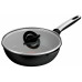 Мультисковорода Tefal Excellence Fusion, з кришкою, 24см, алюміній, скло, нержавіюча сталь, метал, чорний