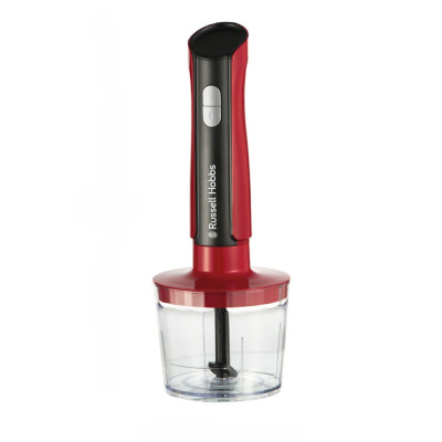Блендер Russell Hobbs заглибний Desire Red, 500Вт, чаша-500мл, вінчик, міні-подріб., червоний