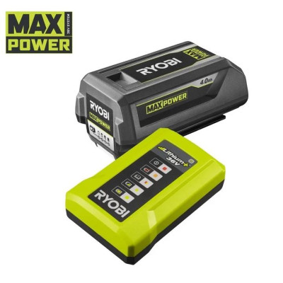 Ryobi Набір акумулятора та зарядного пристрою Max Power RY36BK17B-140 36В 1х4А·год ЗП 1.7А