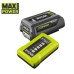 Ryobi Набір акумулятора та зарядного пристрою Max Power RY36BK17B-140 36В 1х4А·год ЗП 1.7А