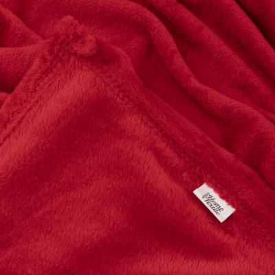 Плед ARDESTO Flannel 160х200см, 100% поліестер, червоний