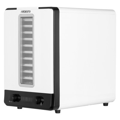 ARDESTO Сушарка для продуктів FDB-1138, 550Вт, поддонов -10+1x3см, макс-70°С, рег.темп, пластик , білий ARDESTO Сушарка для продуктів FDB-1138, 550Вт, поддонов -10+1x3см, макс-70°С, рег.темп, пластик , білий
