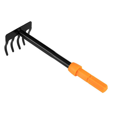 Граблі садові Neo Tools, ширина 8.5см, 5 зубців 25см, система NEO Click 0.12кг