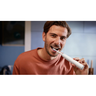 Щітка зубна електр. Philips, Sonicare 6100 Series, 62т. колив/хв, насадок-1, футляр, білий