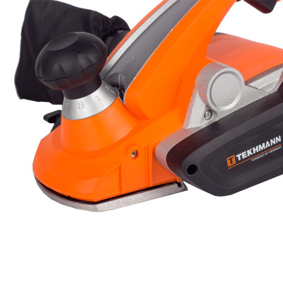 Рубанок Tekhmann TP-110/1400 S 1400Вт 110мм стругання до 3.5мм 5.4кг Рубанок Tekhmann TP-110/1400 S 1400Вт 110мм стругання до 3.5мм 5.4кг