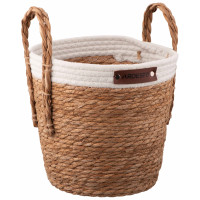 Кошик ARDESTO Prestigio 26х26х24см, рогожка з морських водоростей, бавовняний шпагат