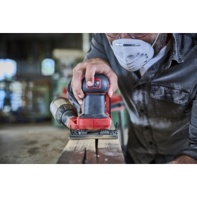 Einhell Шліфмашина вібраційна акумуляторна TE-OS 18/113 3X Li - Solo 18, 113х101мм 1.04кг без АКБ і ЗП
