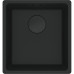 Мийка кухонна Franke Maris, фраграніт, прямокутник, без крила, 403х433х200мм, чаша - 1, монтаж під стільницю, MRG 110-37, чорний матовий