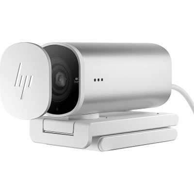 Вебкамера HP 960 Streaming, 4K, 30fps, auto focus, сріблястий