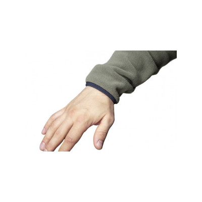 Кофта робоча Neo Tools Camo, флісова, 300г/м кв, посилення тканиною Oxford, на блискавці, S(48), оливковий