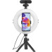 HAMA Штатив зі світлодіодним кільцем SpotLight Smart 80 V2 BT Black
