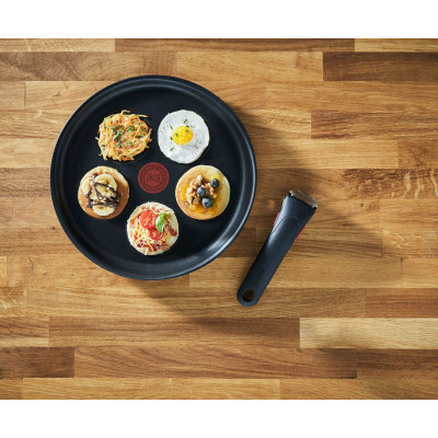 Tefal Сковорода Ingenio Unlimited, для оладок, 27см, литий алюміній Tefal Сковорода Ingenio Unlimited, для оладок, 27см, литий алюміній