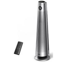 Тепловентилятор Dreo, 25м2, 2000Вт, електронне управління, керамічний нагрівальний елемент, пульт ДУ, 8 швидкісті , срібний Тепловентилятор Dreo, 25м2, 2000Вт, електронне управління, керамічний нагрівальний елемент, пульт ДУ, 8 швидкісті , срібний