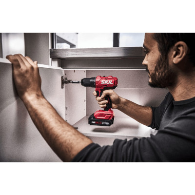 Шурупокрут-дриль акумуляторний SKIL 3011 CA 20В 55Нм 450·1700об/хв 0.83кг без АКБ та ЗП Шурупокрут-дриль акумуляторний SKIL 3011 CA 20В 55Нм 450·1700об/хв 0.83кг без АКБ та ЗП