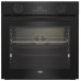 Духова шафа Beko електрична, 72л, A, дисплей, конвекція, телескопічні направляючі, чорний