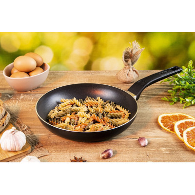 Сковорода Tefal Simply Clean, 24см, алюминий, бакелит, черный (B5670453)