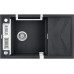 Мийка кухонна Deante Magnetic, граніт, прямокутник, з крилом, 820х500х219мм, чаша - 1, накладна, металічний графіт