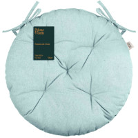 Подушка для стільця ARDESTO Oliver, 40см, 100% бавовна, нап-ч: 50% холоф, 50% пп, аквамарин Подушка для стільця ARDESTO Oliver, 40см, 100% бавовна, нап-ч: 50% холоф, 50% пп, аквамарин