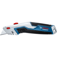 Bosch Ніж складний, трапецієподібне лезо,корпус пластик, 253мм Bosch Ніж складний, трапецієподібне лезо,корпус пластик, 253мм