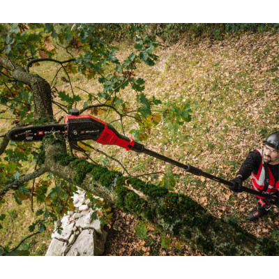 Висоторіз ланцюговий акумуляторний Einhell Professional GP-LC 18/20 Li T BL-Solo 18В шина 20см 7м/с штанга 174-250см 3.73кг без АКБ та ЗП