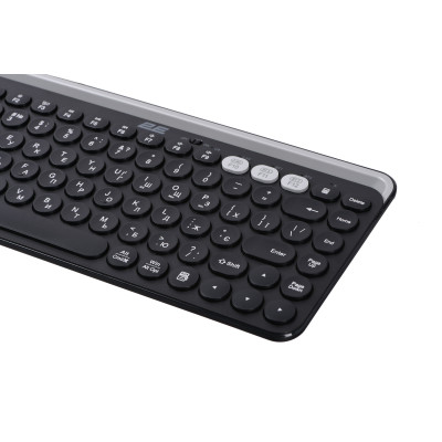 2E Клавіатура мембранна KS250 84key, WL/BT, EN/UK, чорно-сірий